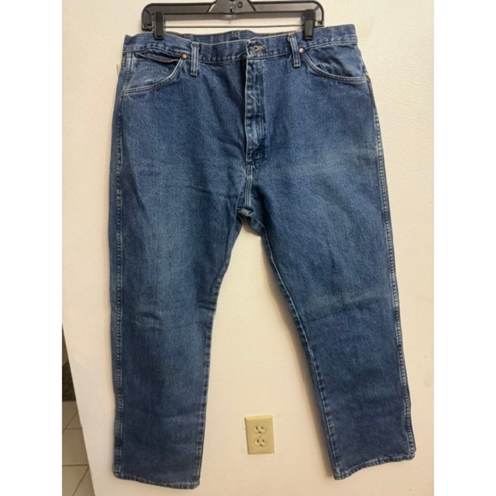 Wrangler 13MWZGK Cowboy Cut Original Fit Jeans Blue Denim 38x30 Mens (1004)